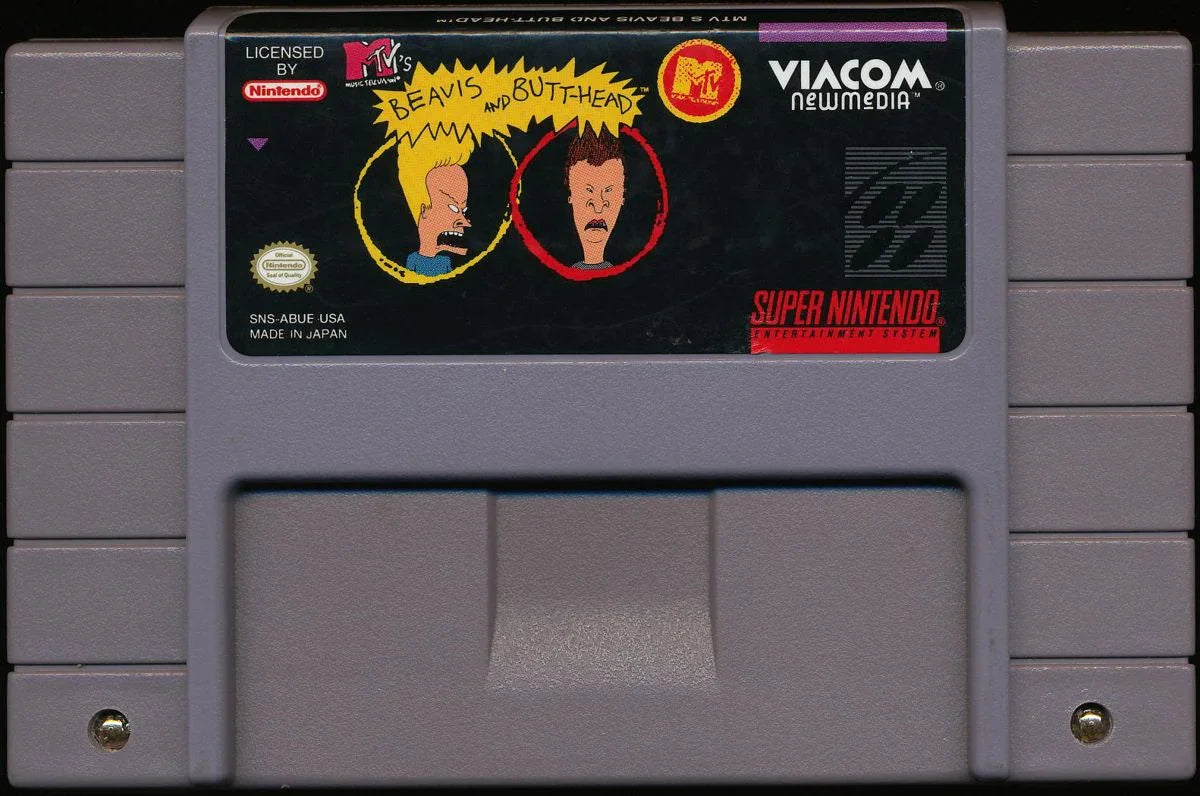 Beavis and Butthead - (Game Only) (Super Nintendo)
