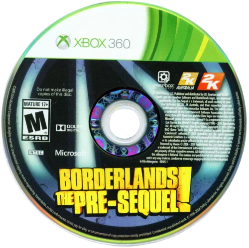 Borderlands The Pre-Sequel - (Game Only) (Xbox 360)