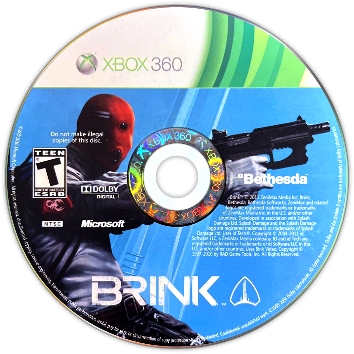Brink - (Game Only) (Xbox 360)