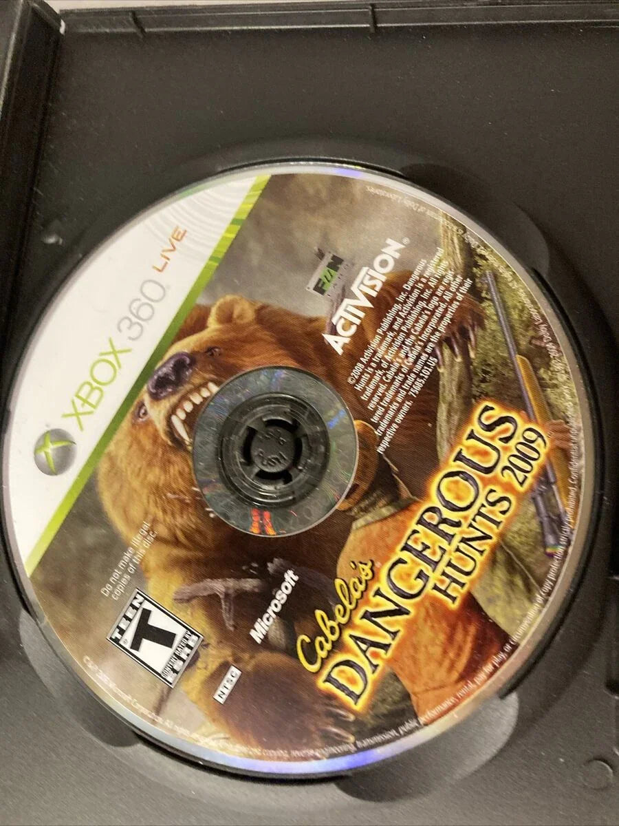 Cabela's Dangerous Hunts 2009 - (Game Only) (Xbox 360)