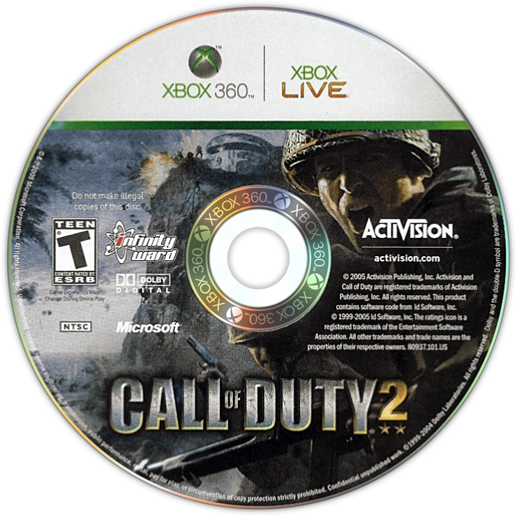 Call of Duty 2 - (Game Only) (Xbox 360)