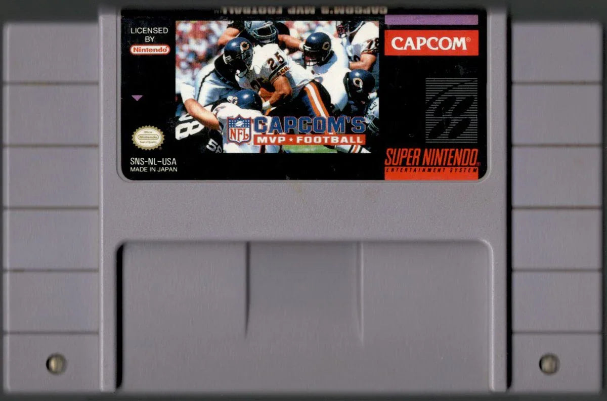 Capcom's MVP Football - (Game Only) (Super Nintendo)