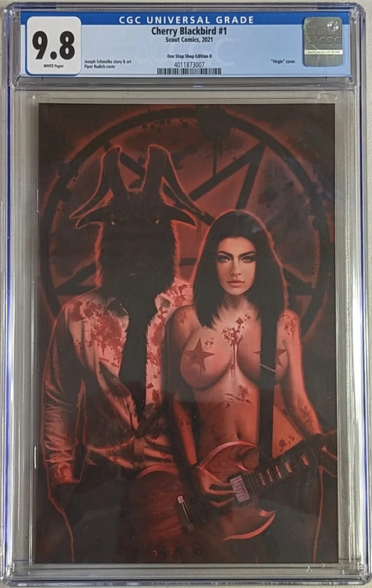 Cherry Blackbird #1 One Stop Shop Edition B - CGC Graded 9.8