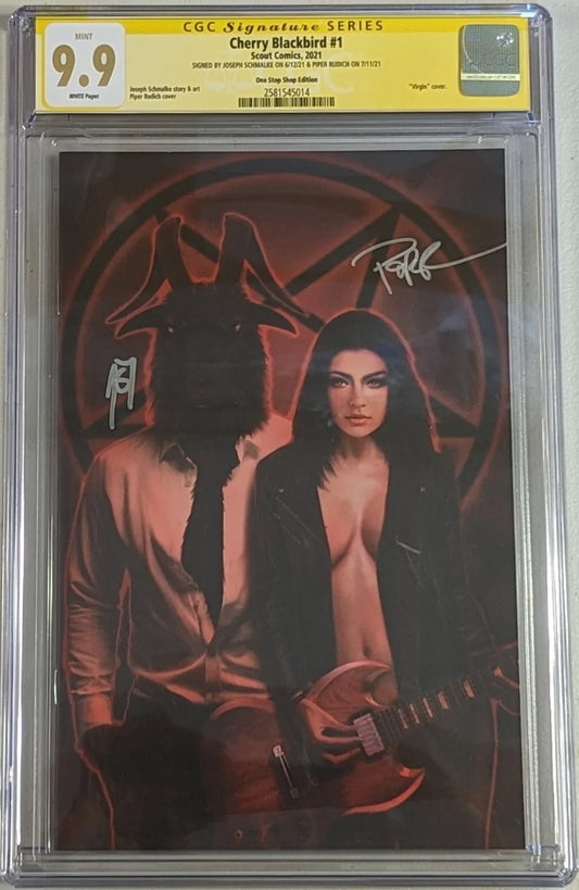 Cherry Blackbird #1 One Stop Shop Edition A - CGC Signature Series 9.9
