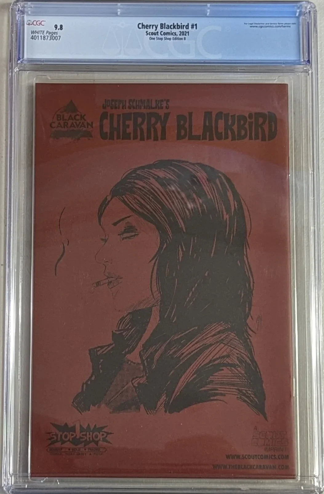 Cherry Blackbird #1 One Stop Shop Edition B - CGC Graded 9.8