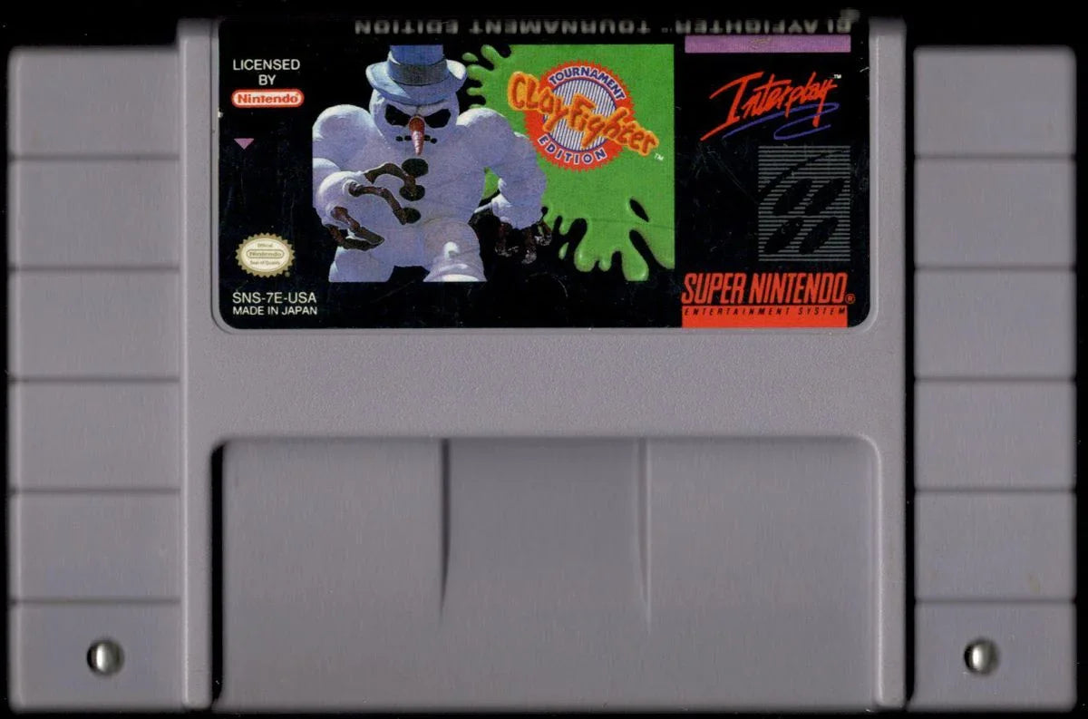 Clay Fighter Tournament Edition - (Game Only) (Super Nintendo)
