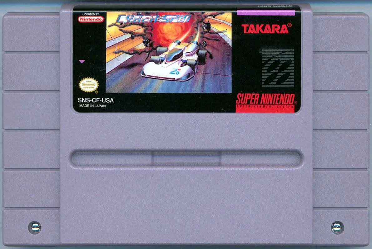 Cyber Spin - (Game Only) (Super Nintendo)