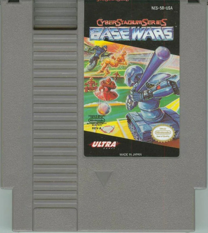 Cyberstadium Series Base Wars - (Game Only) (NES)