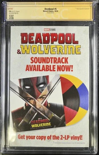 Deadpool #5 Movie Variant Edition - CGC Signature Series 9.8