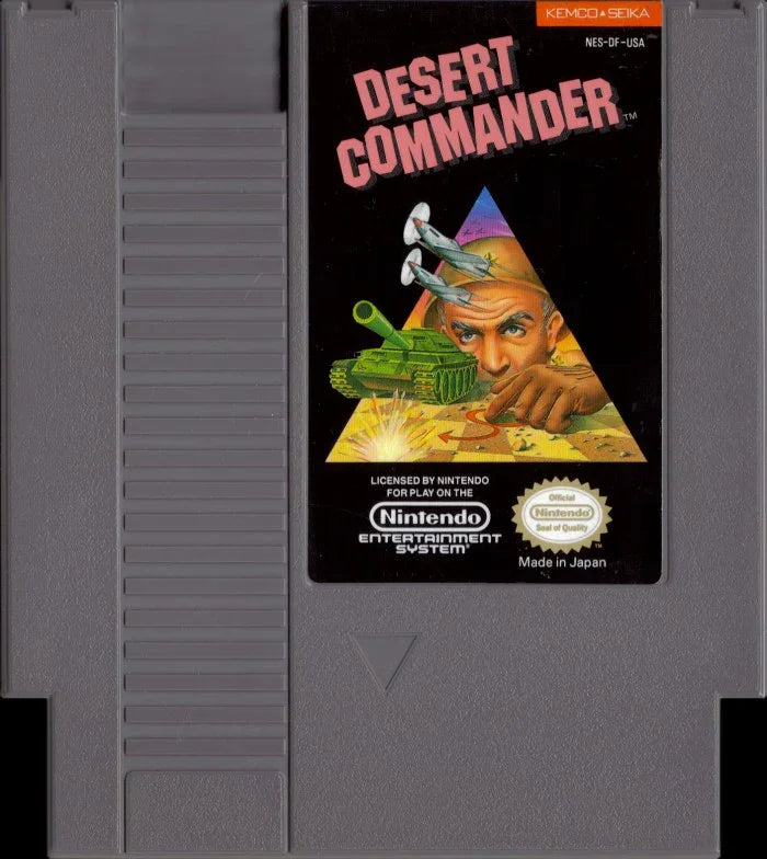 Desert Commander - (Game Only) (NES)