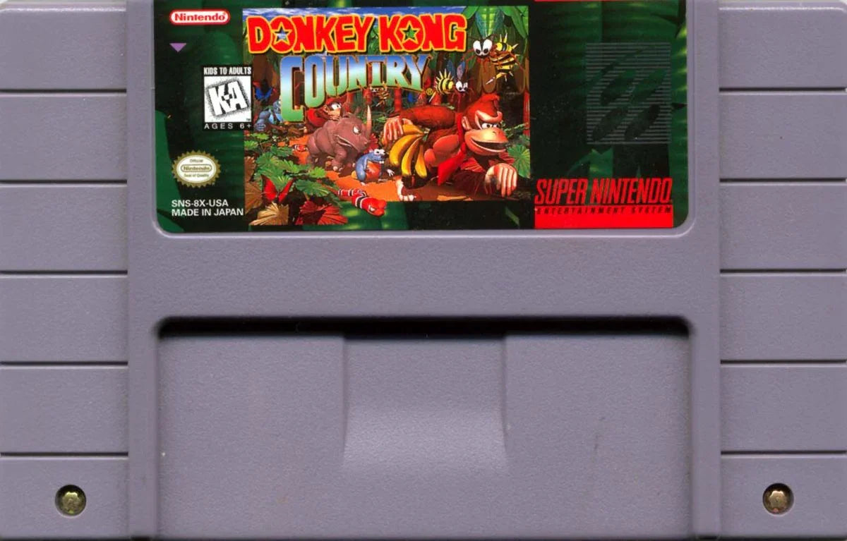 Donkey Kong Country - (Game Only) (Super Nintendo)