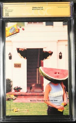 Elektra v2 #1 - CGC Signature Series 9.8