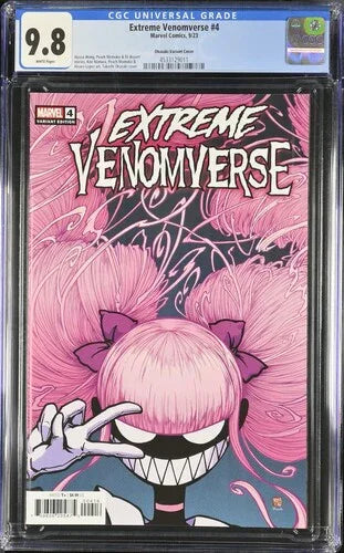 Extreme Venomverse #4 Okazaki Variant Cover - CGC Graded 9.8