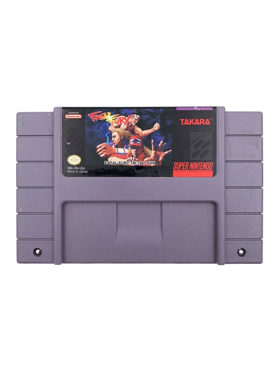 Fatal Fury - (Game Only) (Super Nintendo)