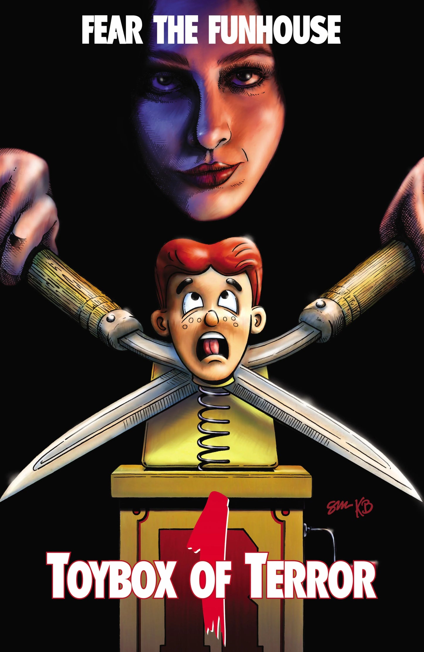 Fear The Funhouse Presents Toybox Of Terror Scott McFarland & Ken Berube Exclusive Variant