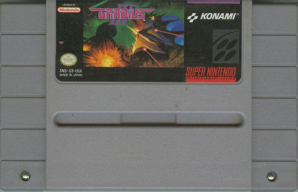 Gradius III - (Game Only) (Super Nintendo)