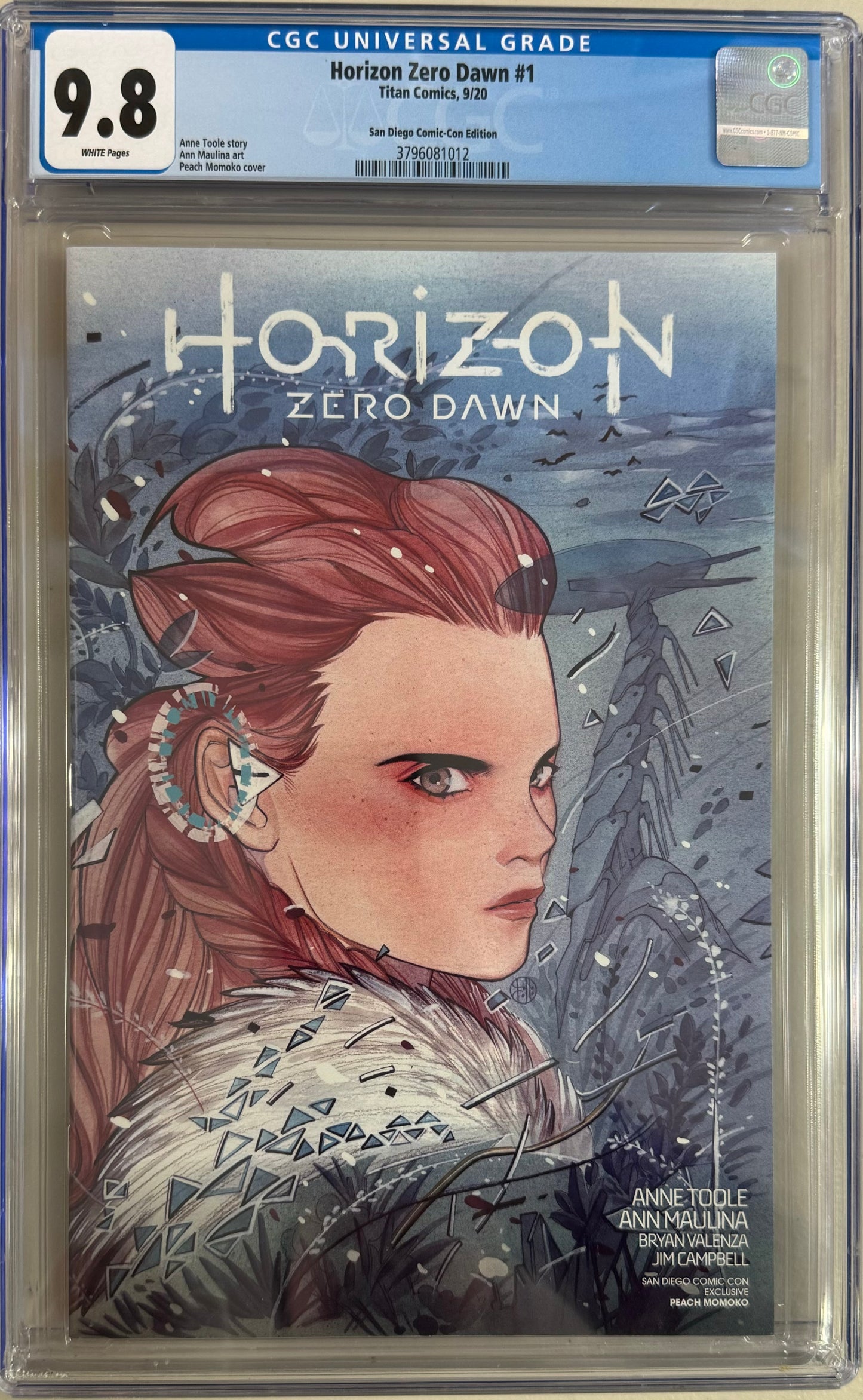 Horizon Zero Dawn #1 San Diego Comic Con Exclusive Variant - CGC Graded 9.8