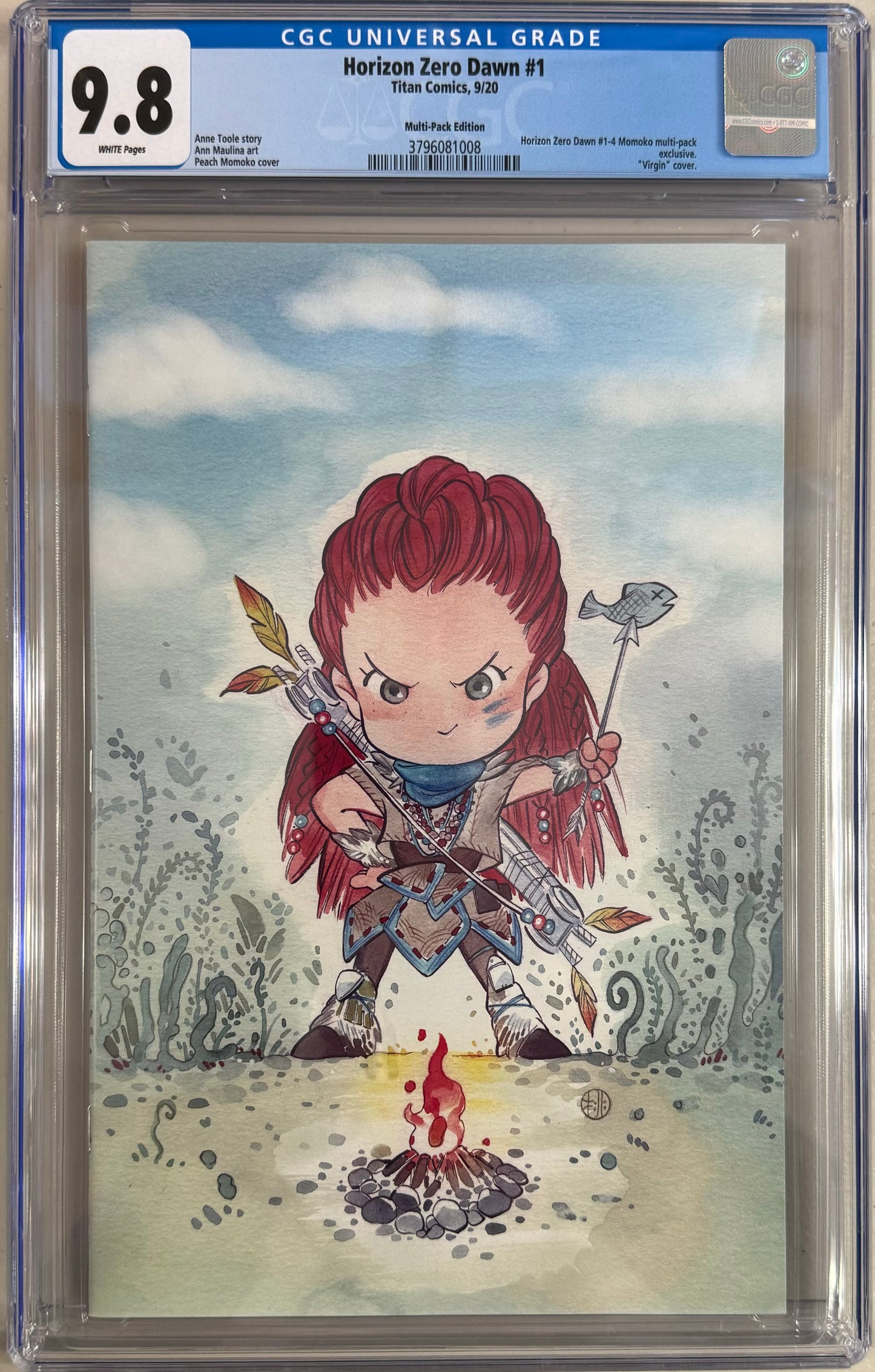 Horizon Zero Dawn #1 Peach Momoko Multi-Pack Exclusive Variant - CGC Graded 9.8