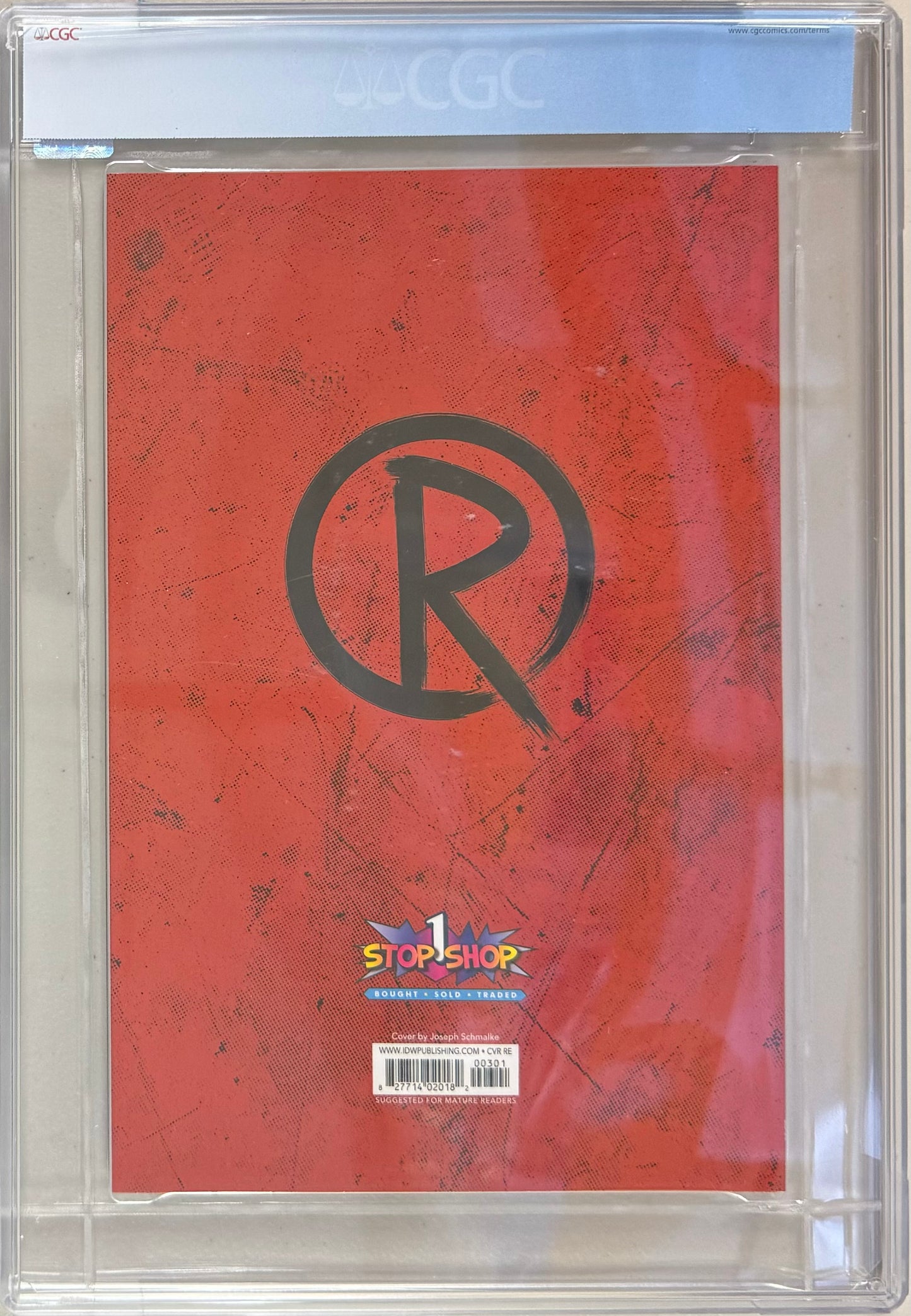 TMNT The Last Ronin #1 Joseph Schmalke Exclusive Variant - CGC Graded 9.9