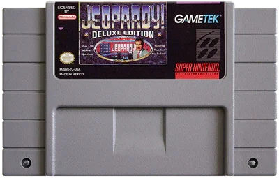 Jeopardy Deluxe Edition - (Game Only) (Super Nintendo)