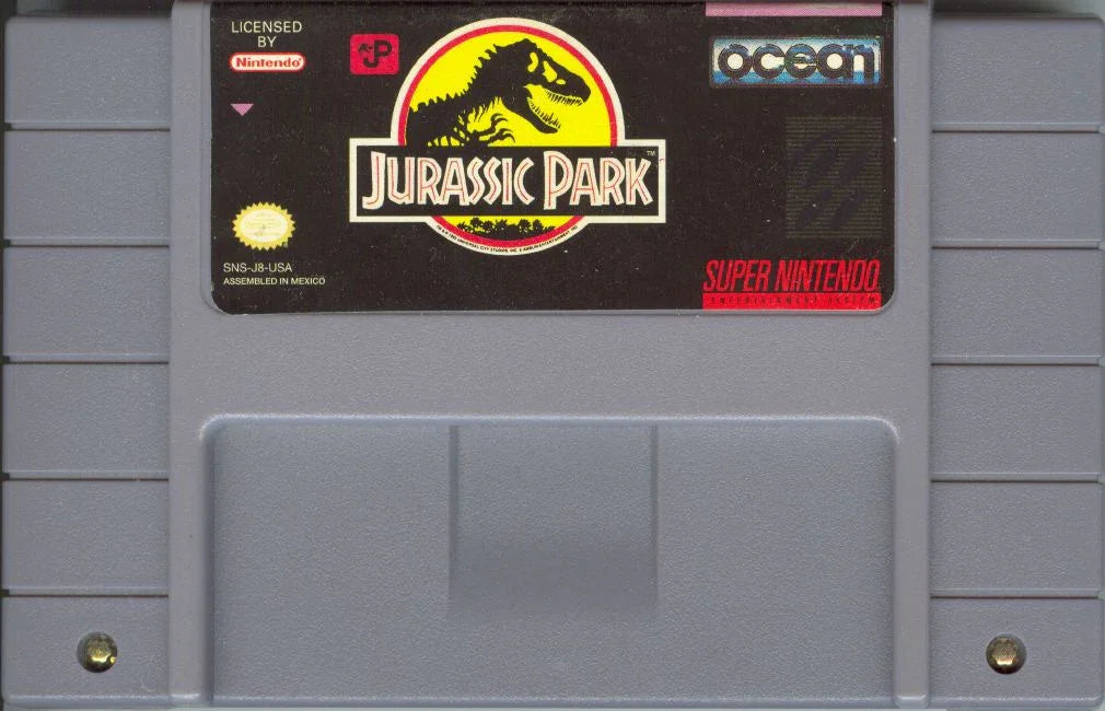 Jurassic Park - (Game Only) (Super Nintendo)