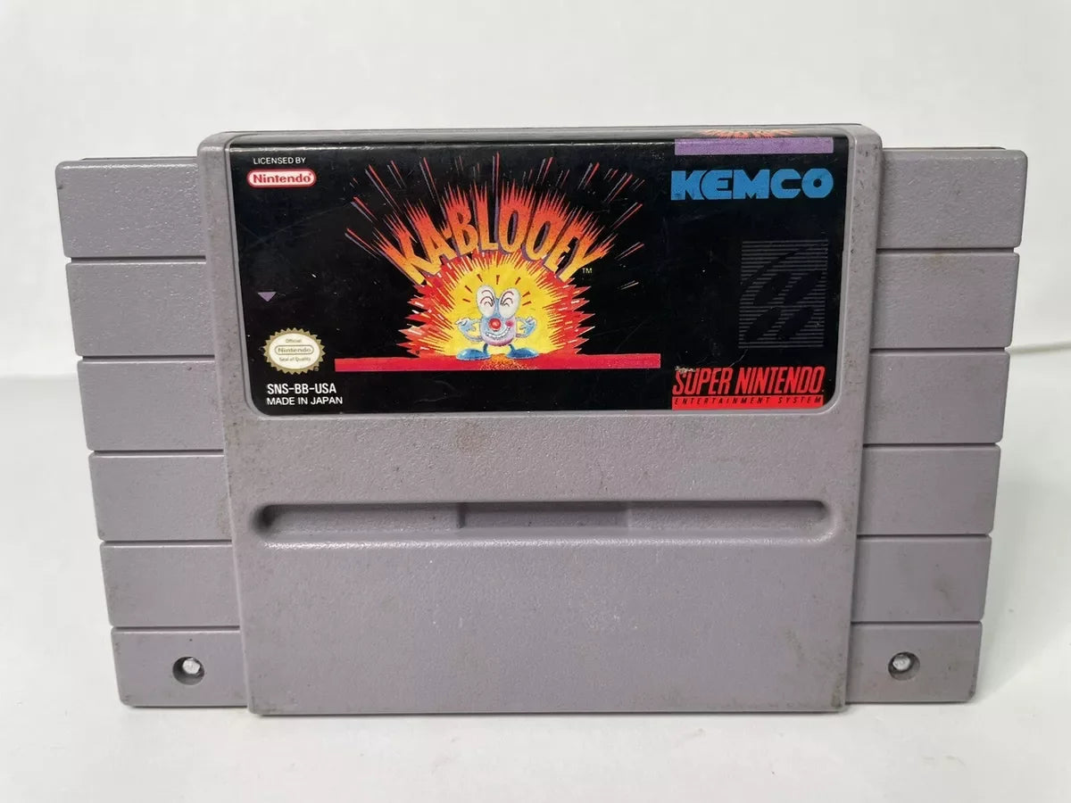 Ka-blooey - (Game Only) (Super Nintendo)