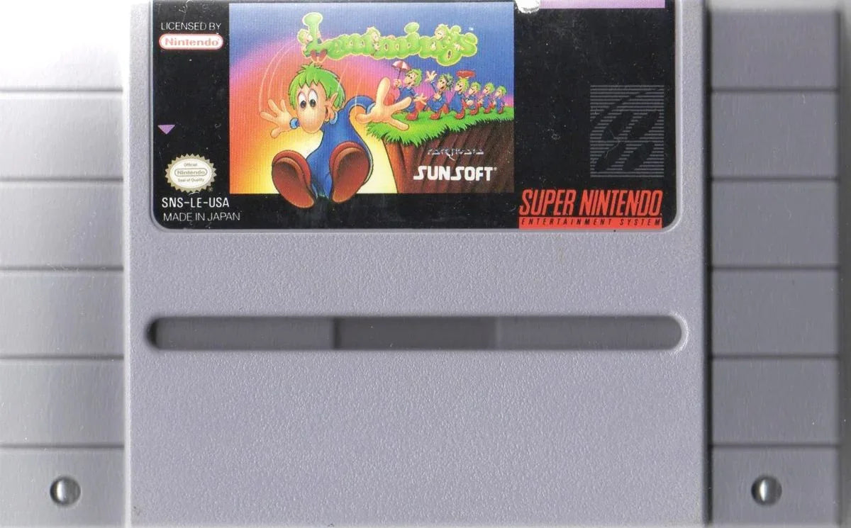 Lemmings - (Game Only) (Super Nintendo)