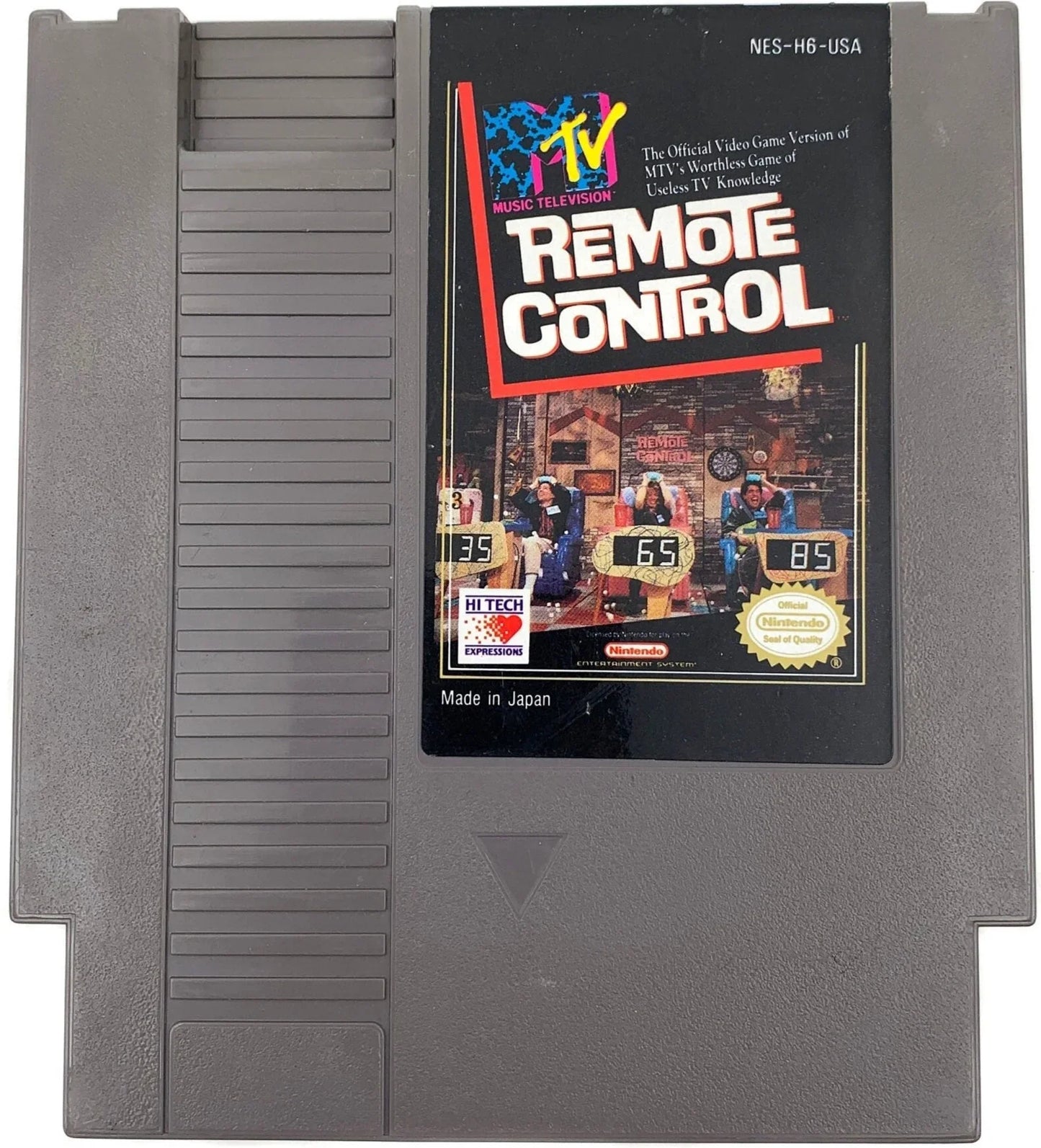 MTV Remote Control - (Game Only) (NES)