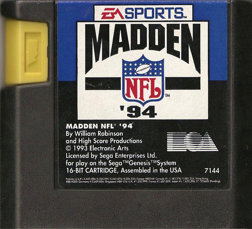 Madden NFL '94 - (Game Only) (Super Nintendo)