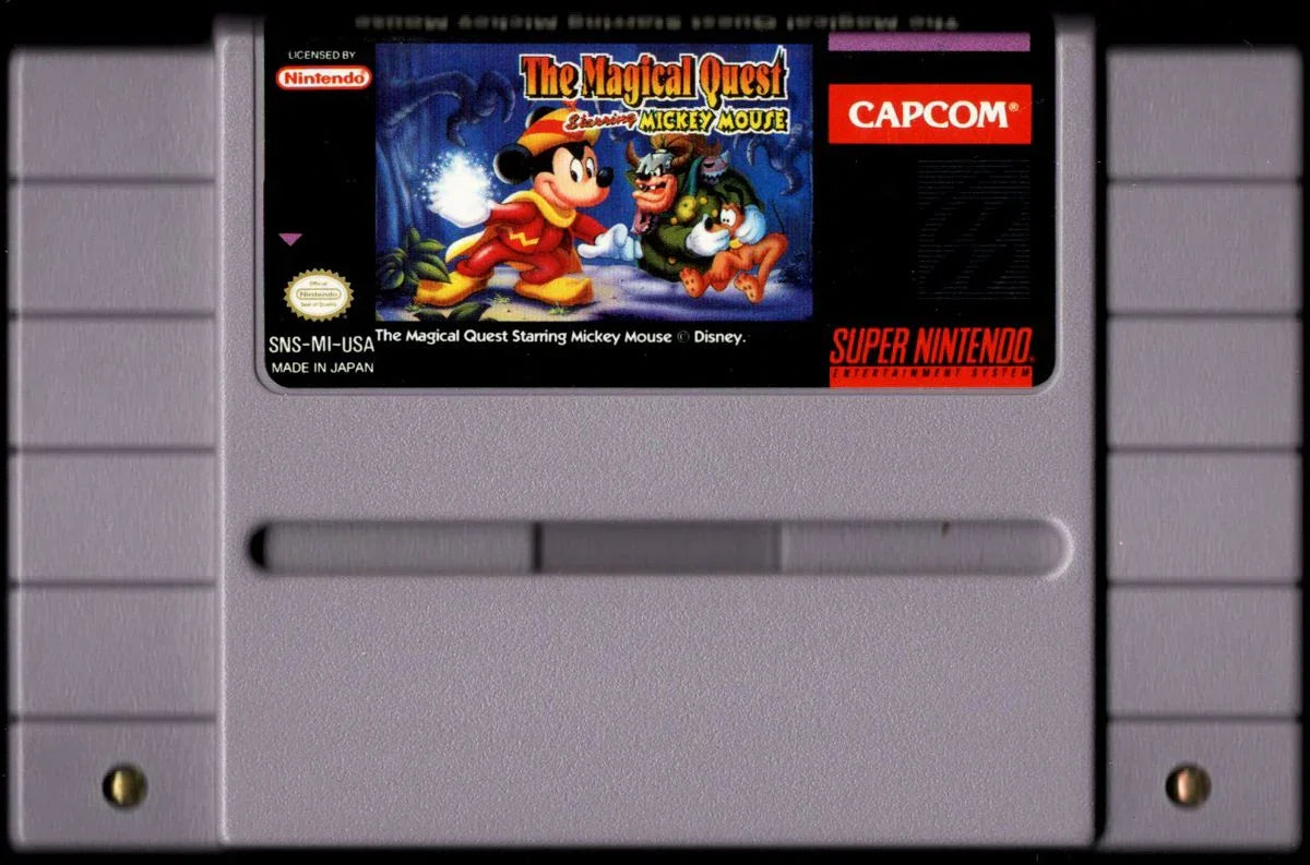 Magical Quest starring Mickey Mouse - (Game Only) (Super Nintendo)