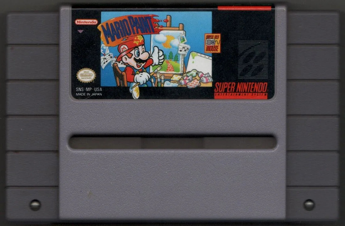 Mario Paint - (Game Only) (Super Nintendo)