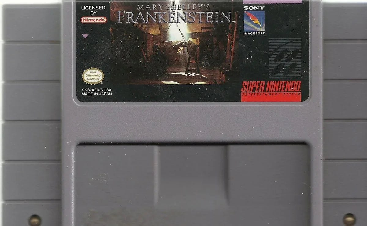 Mary Shelley's Frankenstein - (Game Only) (Super Nintendo)