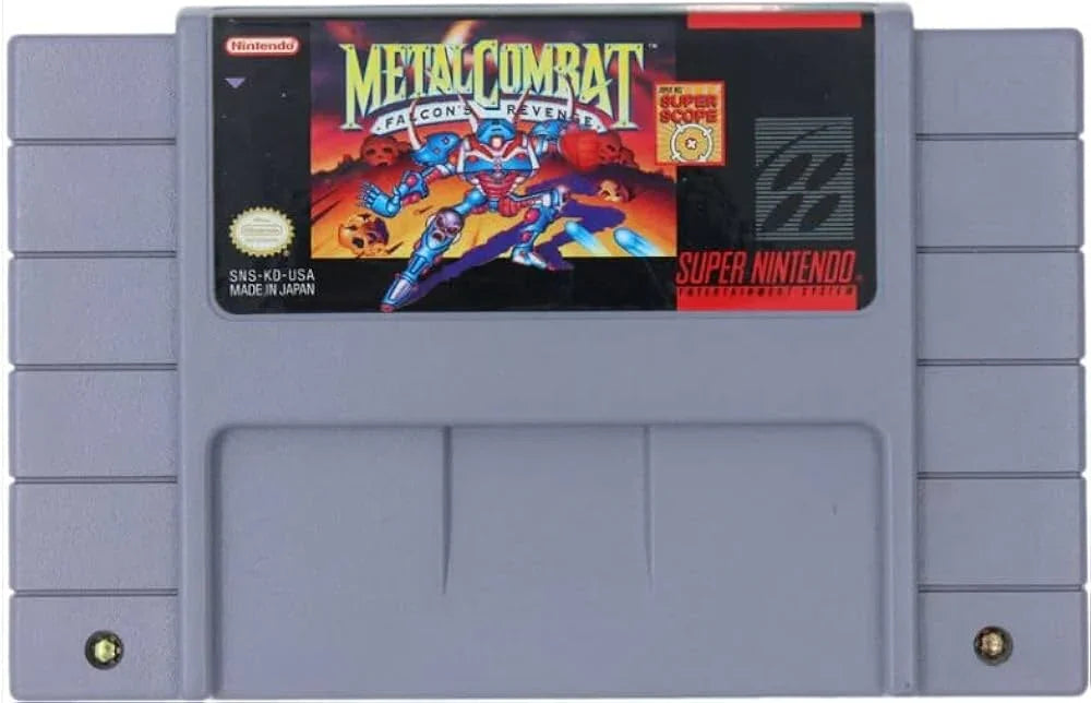 Metal Combat: Shooter Series - (GO) (Super Nintendo)