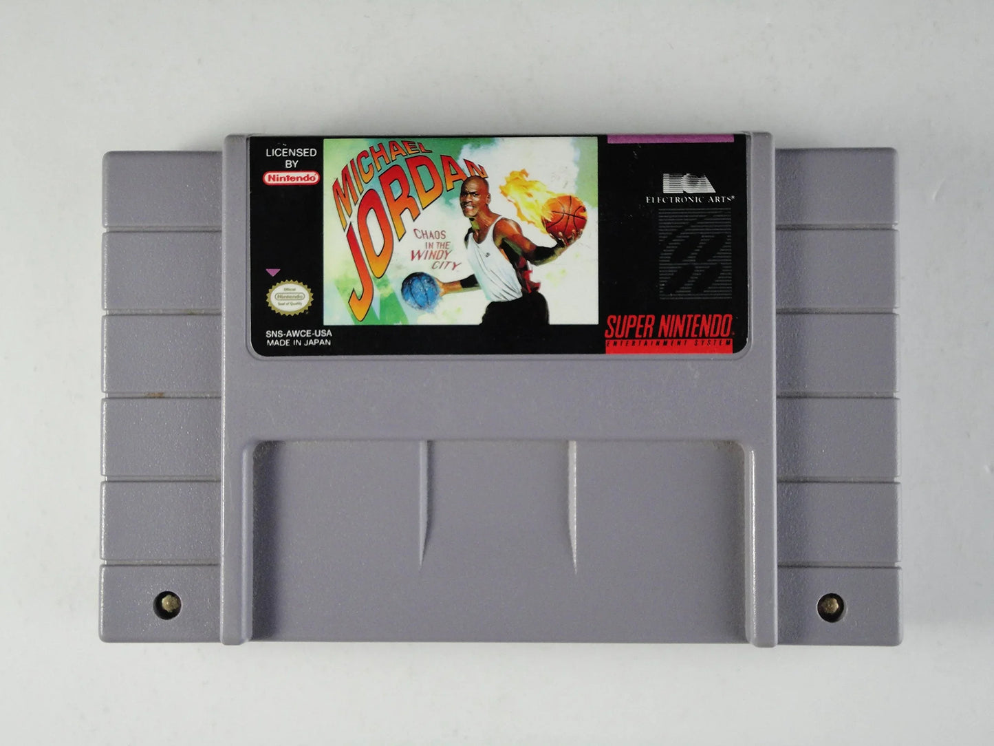 Michael Jordan Chaos in the Windy City - (Game Only) (Super Nintendo)