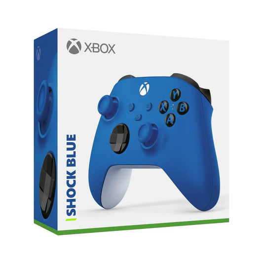 Microsoft - Xbox Wireless Controller for Xbox Series X, Xbox Series S, Xbox One, Windows Devices - Shock Blue - (New) (Xbox Seri
