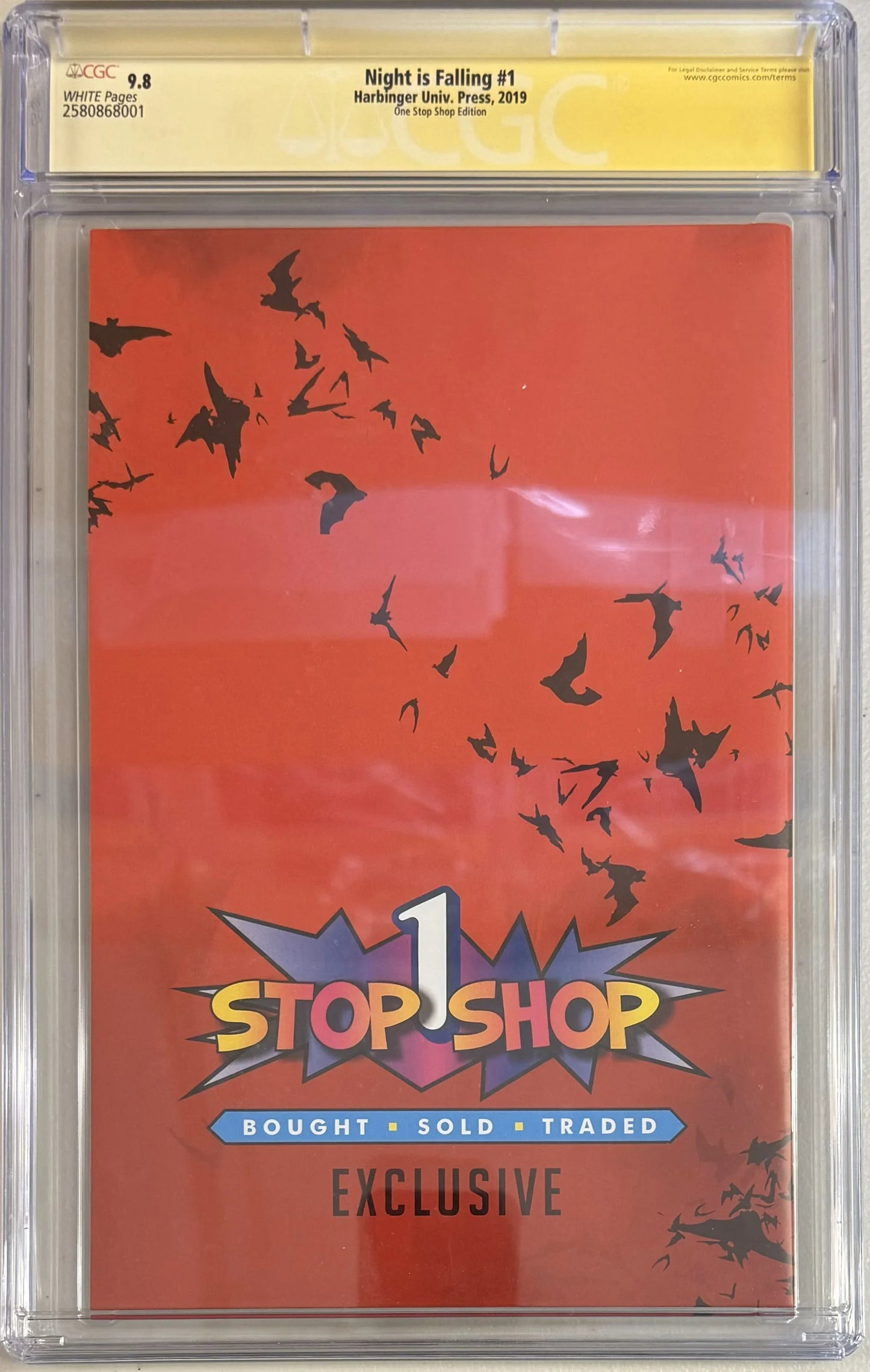 Night is Falling #1 One Stop Shop Edition - CGC Signature Series 9.8