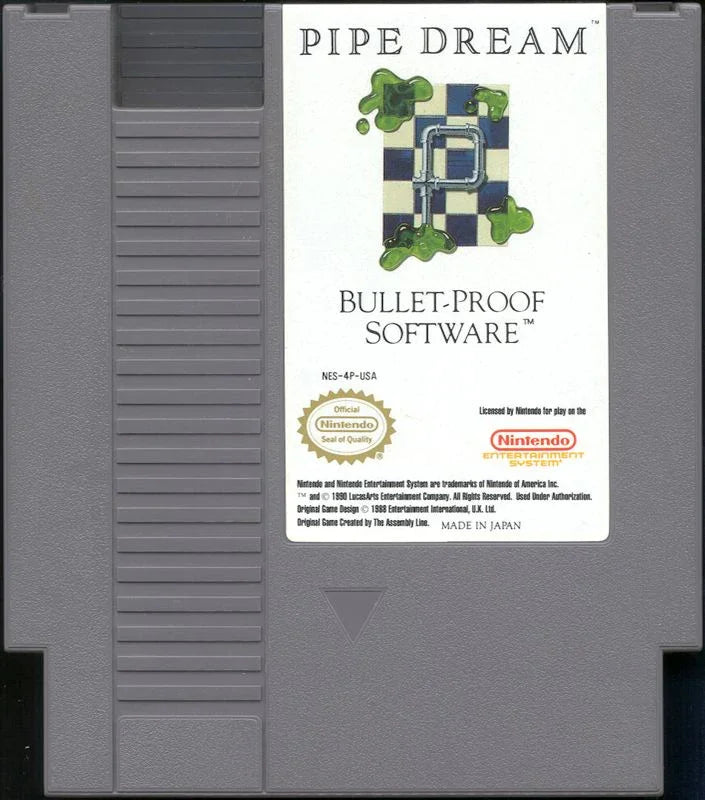 Pipe Dream - (Game Only) (NES)