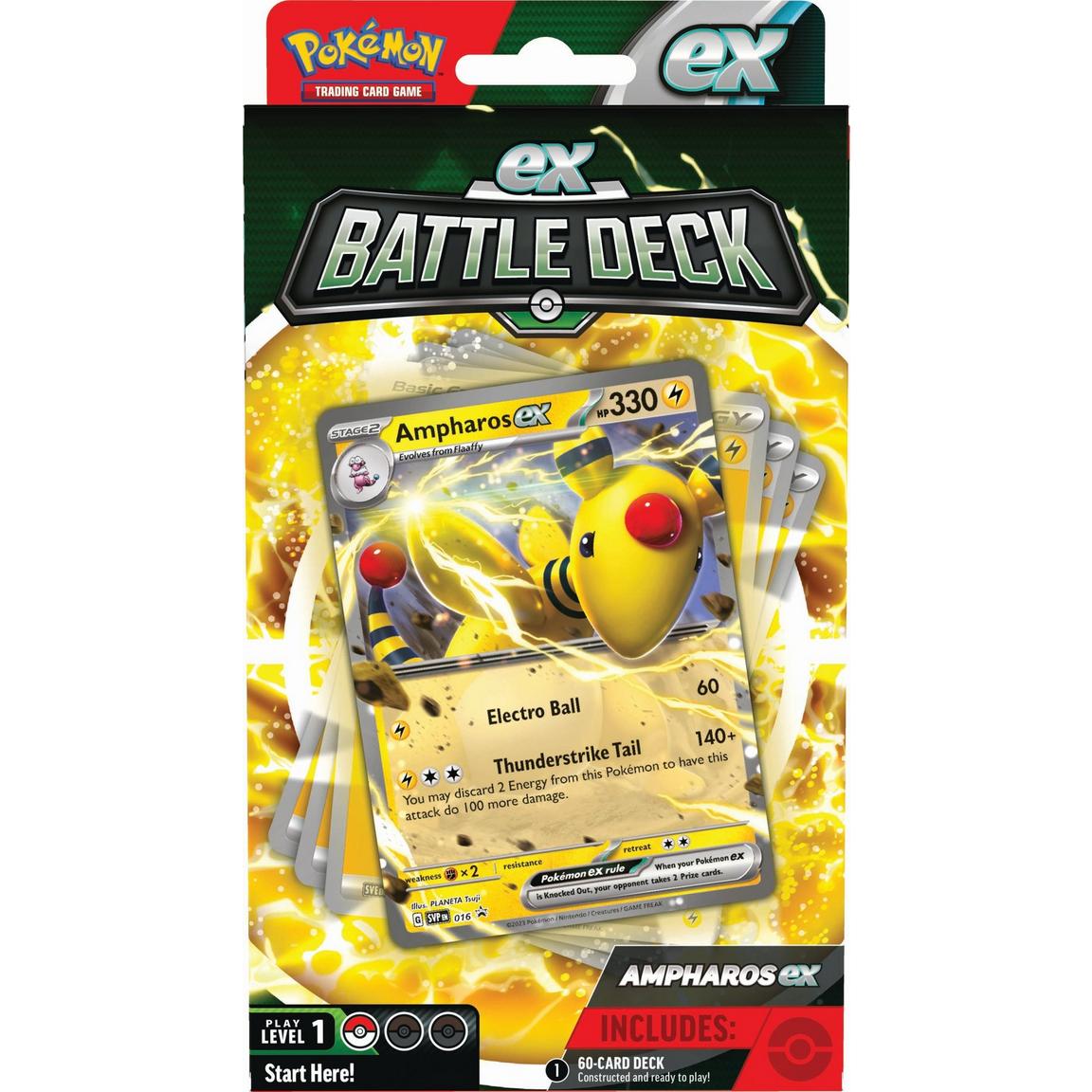 Pokemon TCG - Ampharos ex Battle Deck