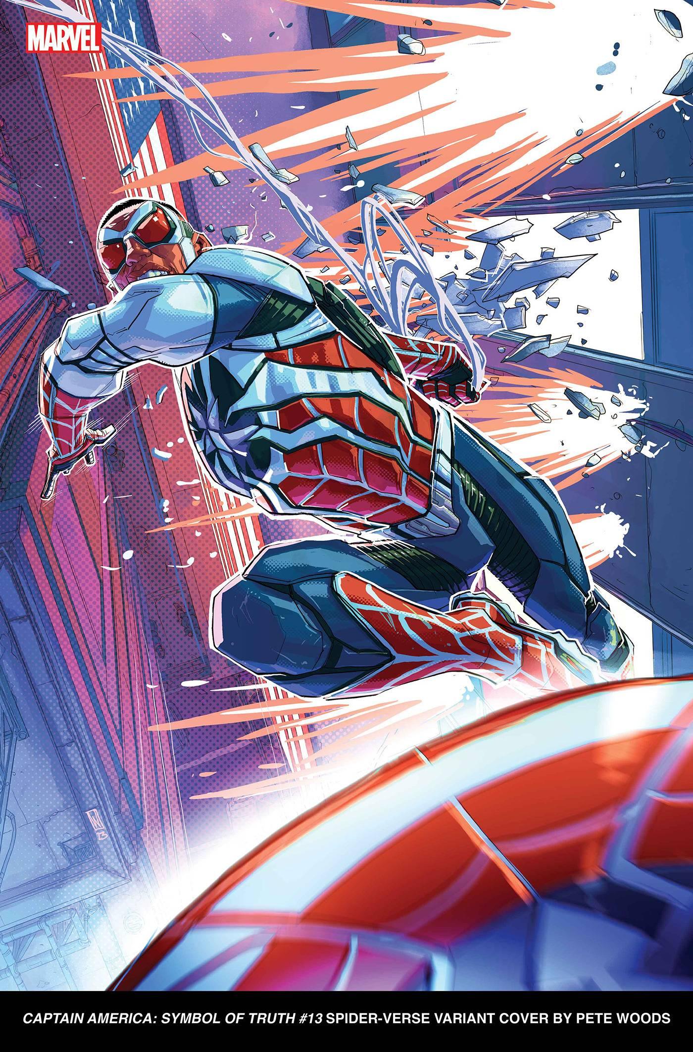 Captain America Symbol Of Truth #13 - Pete Woods Spider-Verse (05/31/2023)