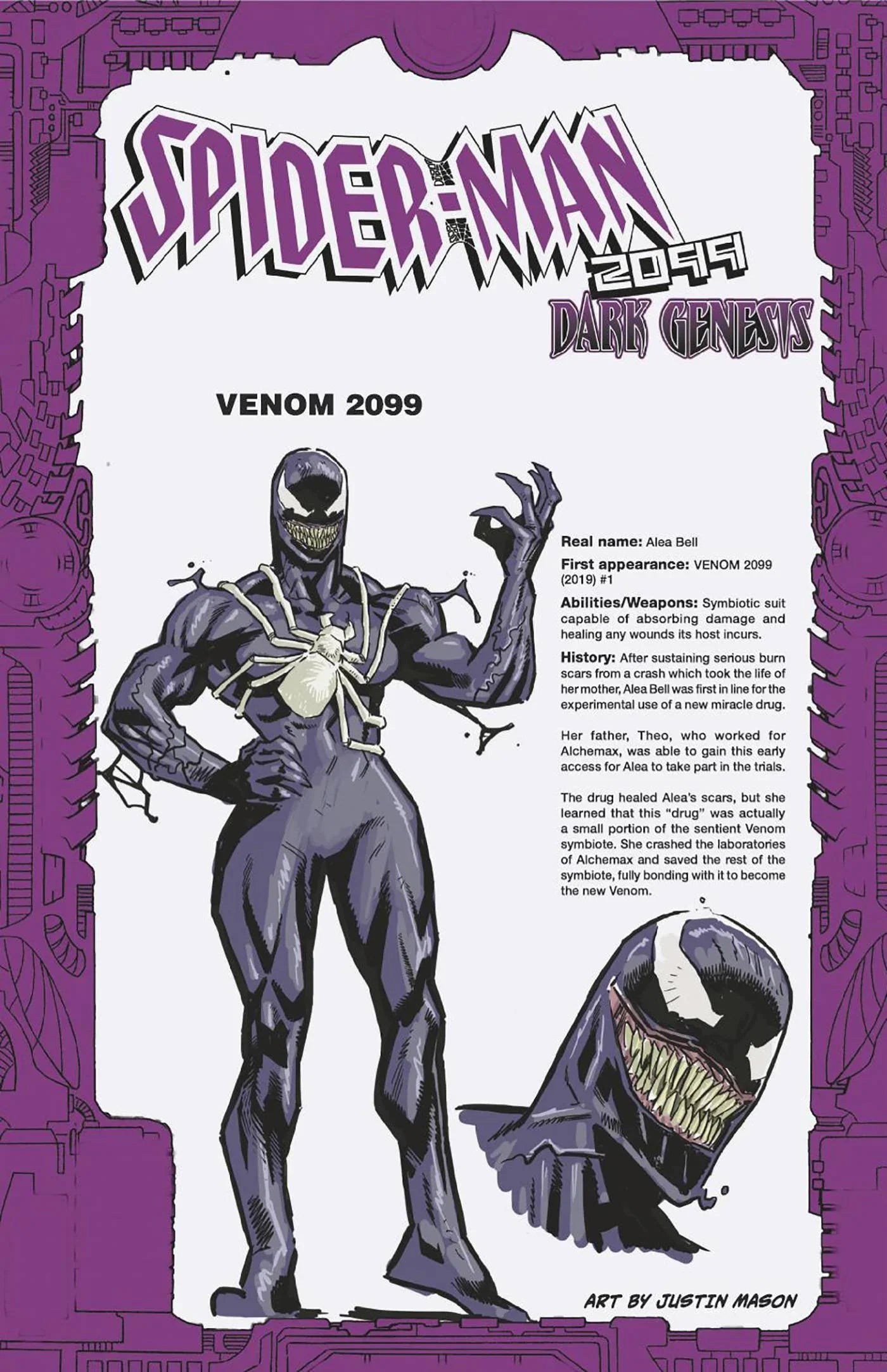 Spider-Man 2099 Dark Genesis #5 - 1:25 Mason