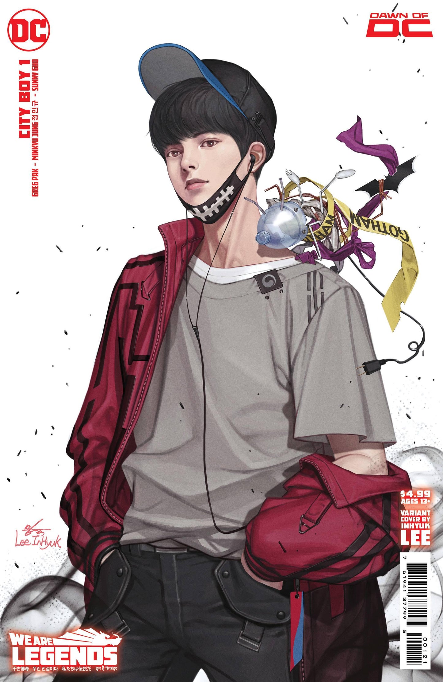 City Boy #1 (Of 6) Cvr B Inhyuk Lee Card Stock Var (5/23/2023)