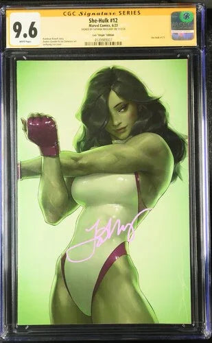 She-Hulk #12 Lee "Virgin" Edition - CGC Signature Series 9.6