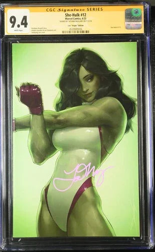 She-Hulk #12 Lee "Virgin" Edition - CGC Signature Series 9.4