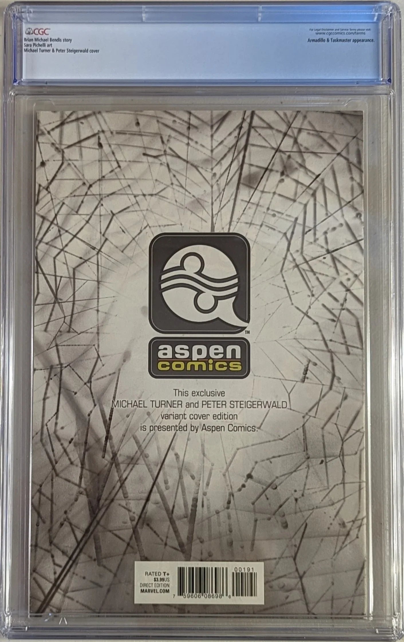 Spider-Men II #1 Aspen Comics Edition A - CGC Graded 9.8