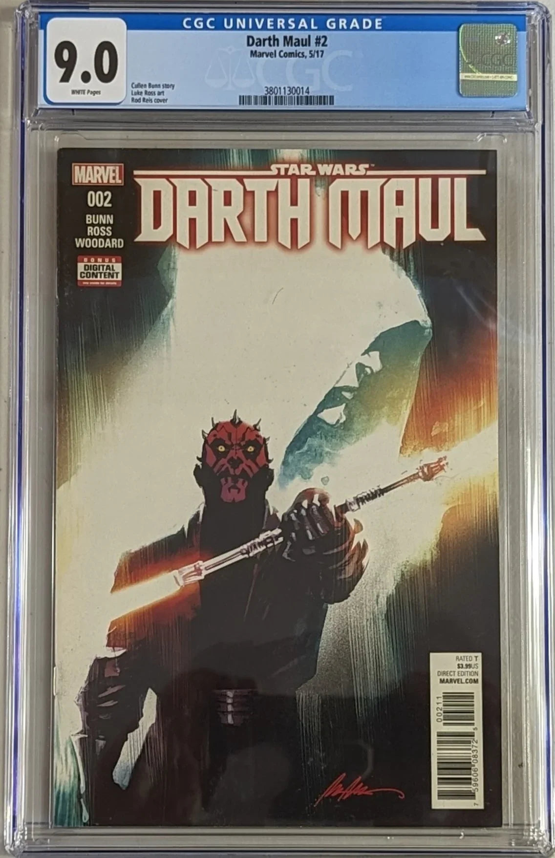 Star Wars: Darth Maul #2 - CGC Graded 9.0