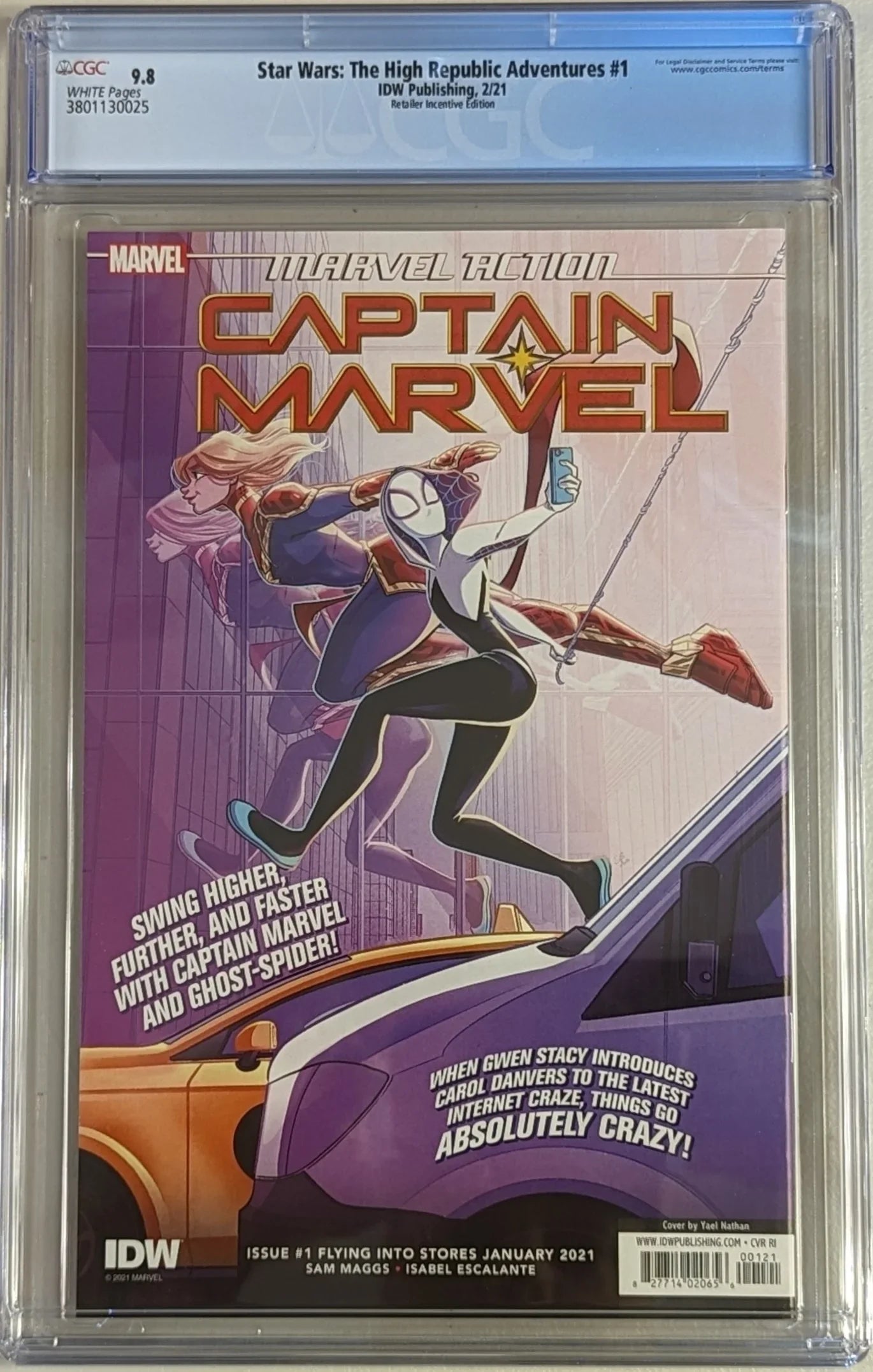 Star Wars: The High Republic Adventures #1 Retailer Incentive Edition - CGC Graded 9.8