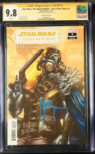 Star Wars: The High Republic - Eye of the Storm #2 Suayan Variant Cover - CGC Signature Series 9.8