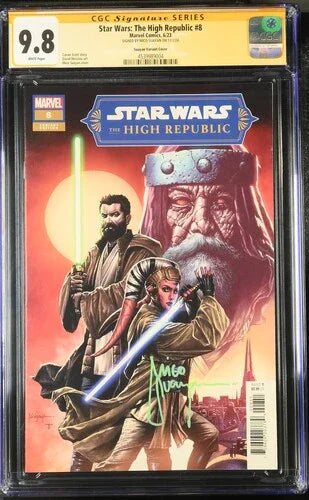 Star Wars: The High Republic #8 Suayan Variant Cover - CGC Signature Series 9.8