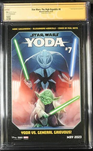 Star Wars: The High Republic #8 Suayan Variant Cover - CGC Signature Series 9.8