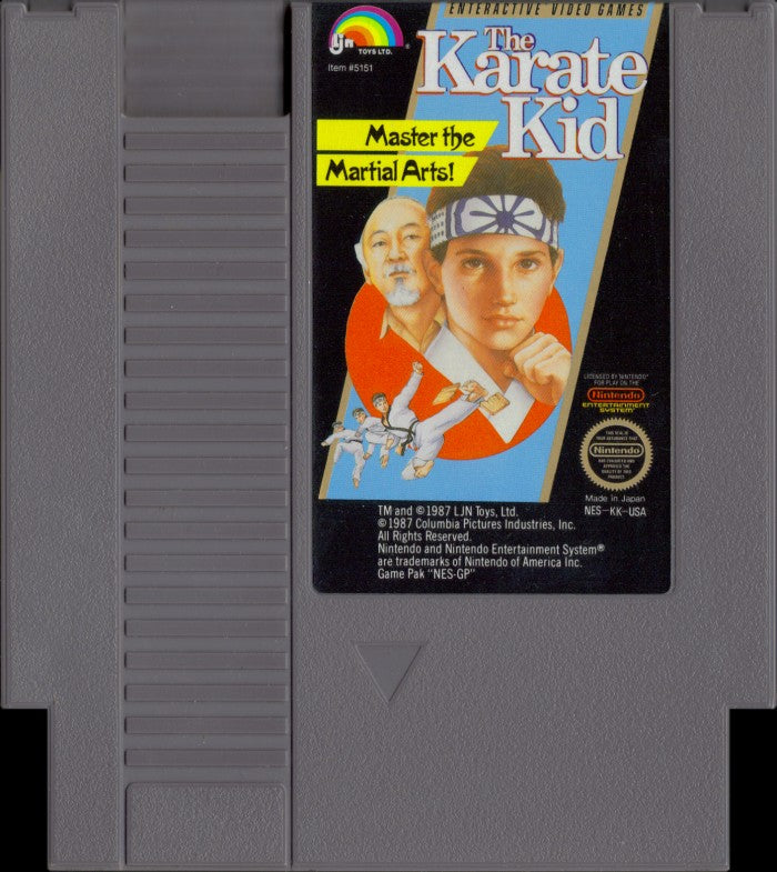 The Karate Kid - (Game Only) (NES)